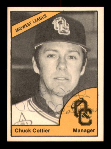 Chuck cottier signed 1977 - 1977, tcma