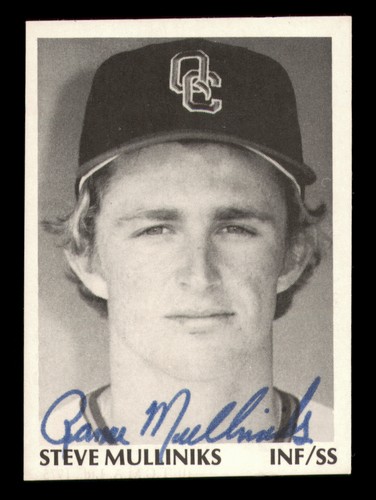 Rance mulliniks signed 1975 - mulliniks,