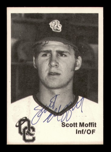 Scott moffitt signed 1976 - signed, tcma