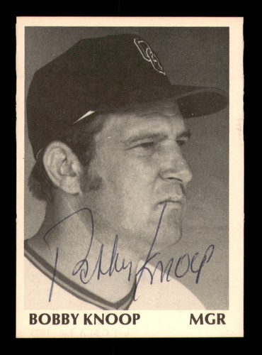 Bobby knoop signed - 1975, tcma