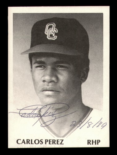 Carlos perez signed 1975 - perez,